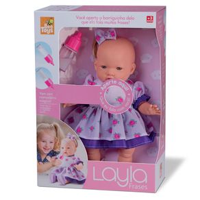 Boneca Bee Toys Layla Negra - RioMar Kennedy Online