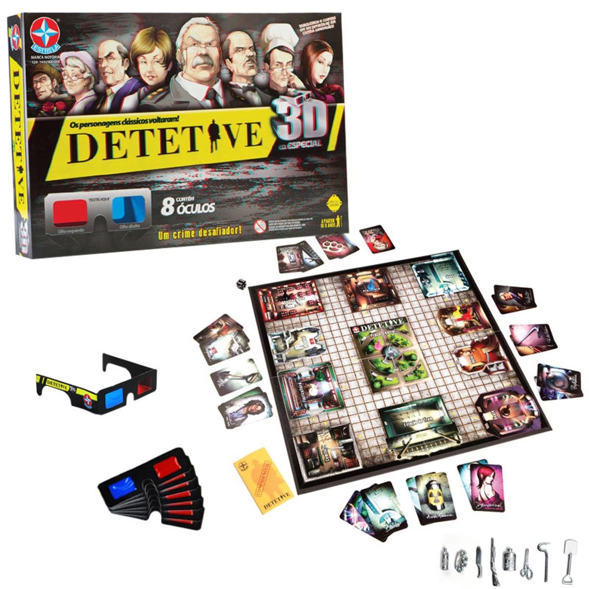 JOGO DETETIVE ESTRELA - tb4471