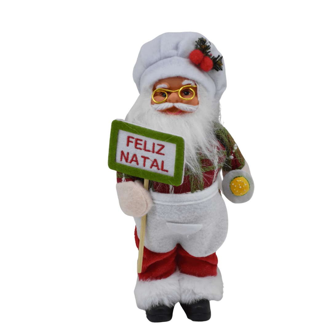 Jogo 2 Papai Noel 19Cm - Christmas Castle Tower - Boneco Papai Noel -  Magazine Luiza